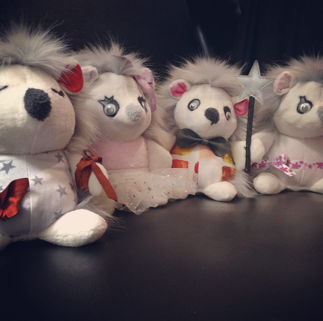 Peluche hérisson